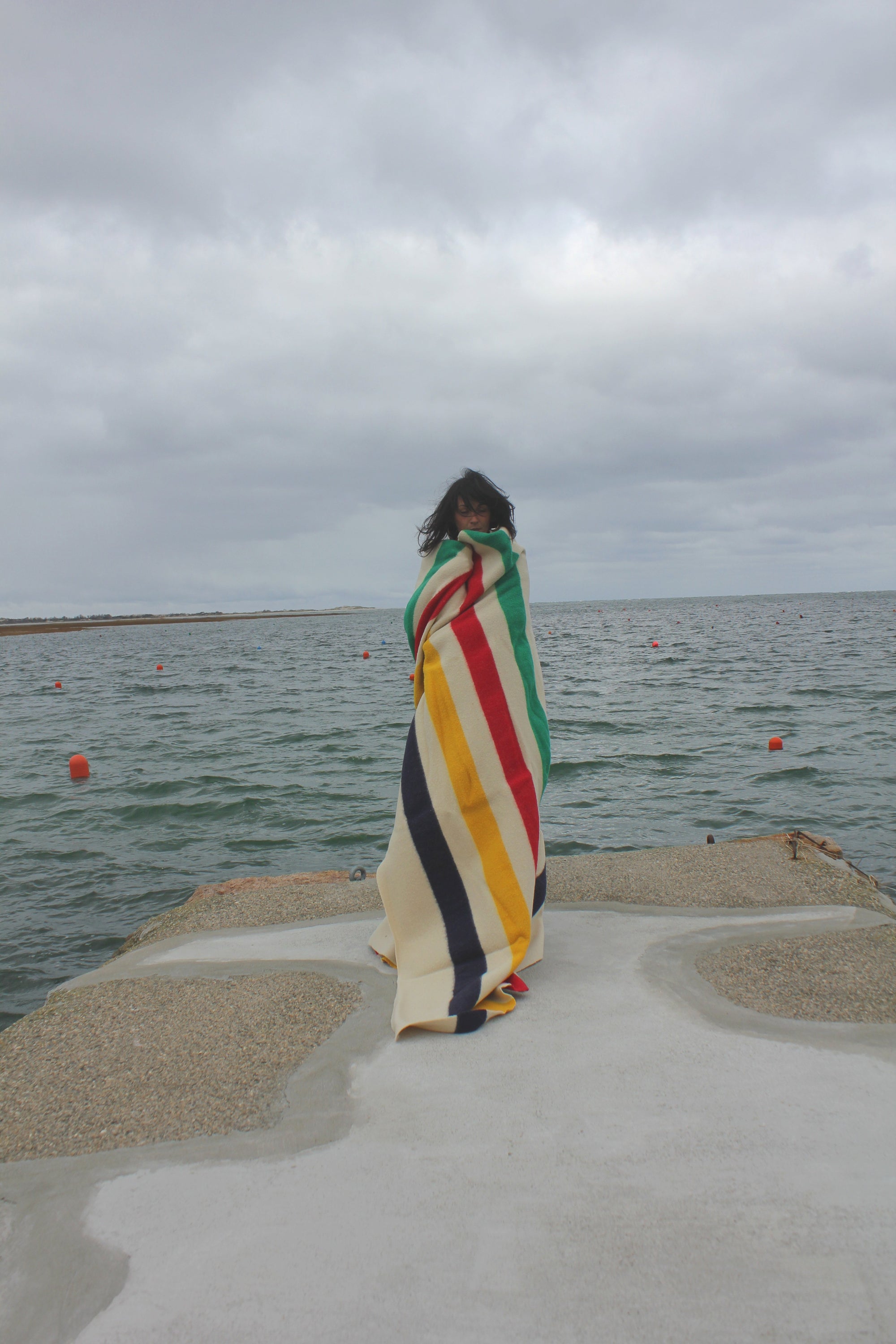 Hudson's Bay 6 Point Blanket - Diamonds & Rust 