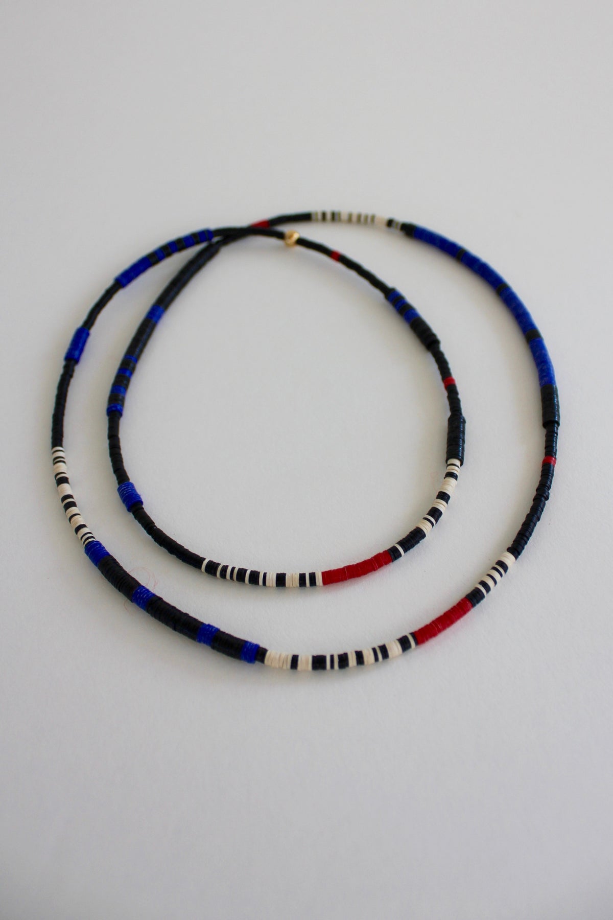 My Arrow Beaded Necklace - Diamonds & Rust