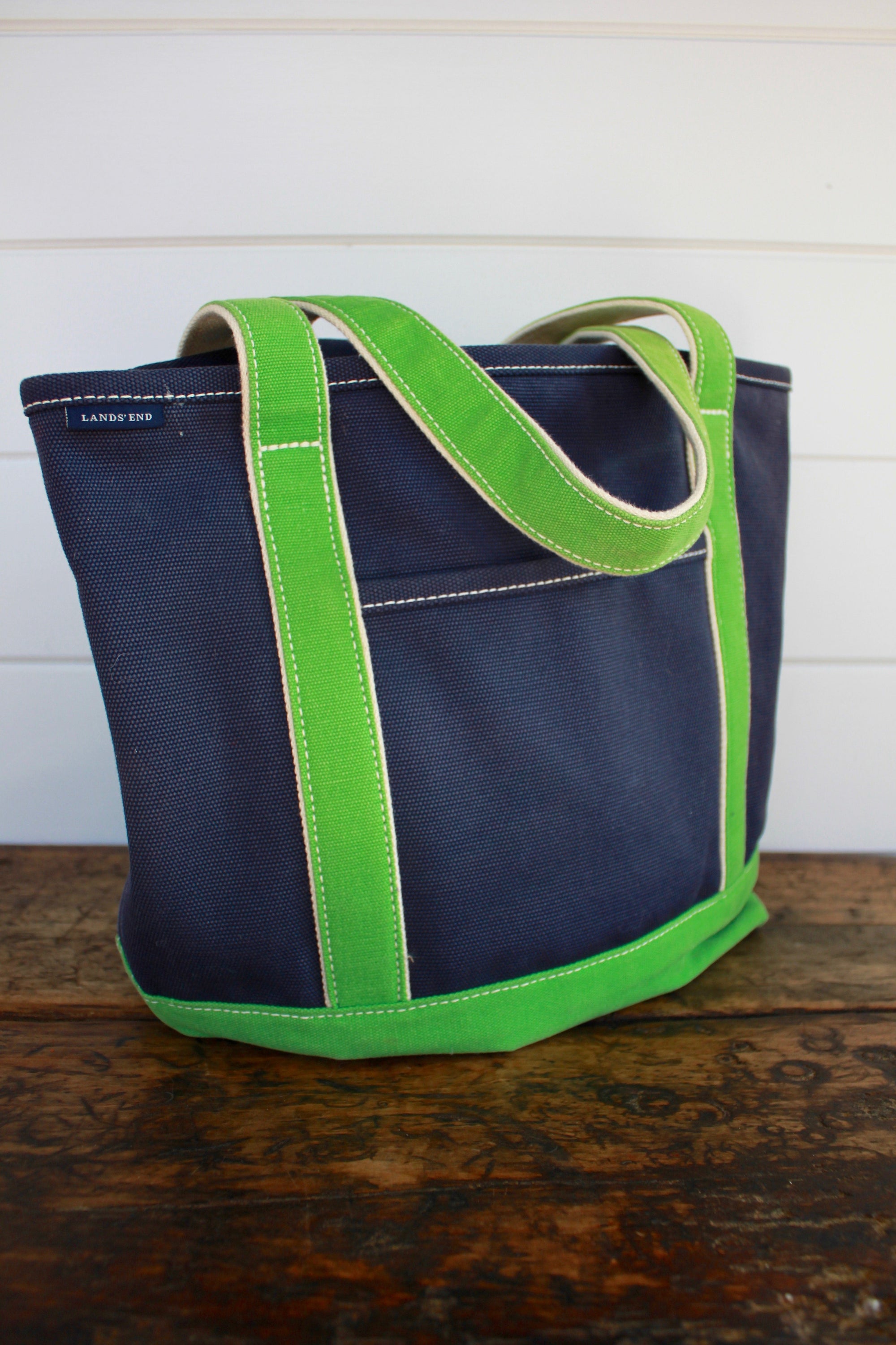 Vintage Land's End Heavy Canvas Tote Land's End 