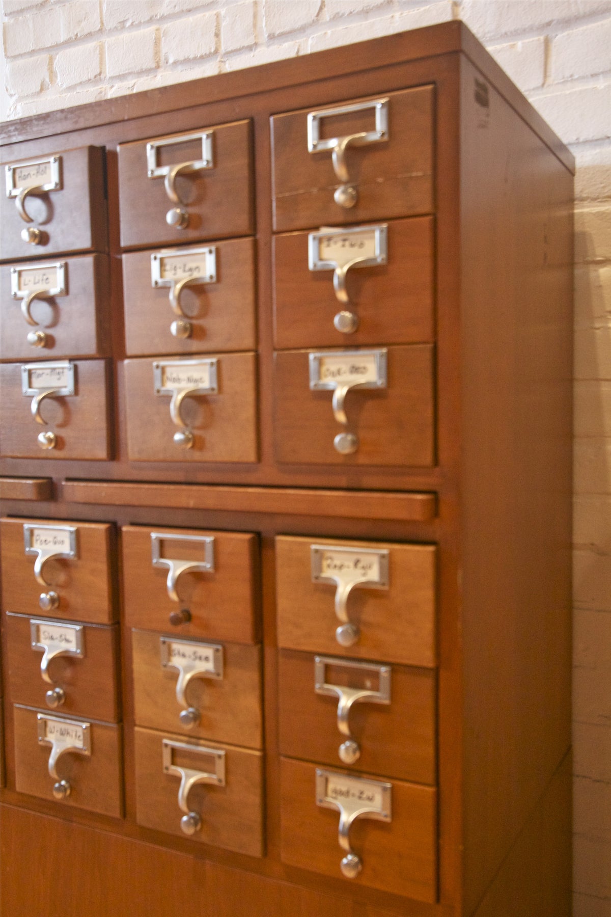 30 Drawer Card Catalog