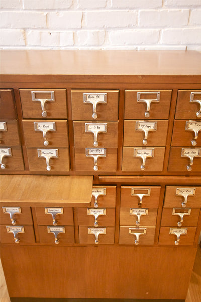 30 Drawer Card Catalog