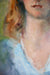 Vintage Portrait Painting - Diamonds & Rust