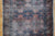 Vintage Rug: Faded Blue & Peach - Diamonds & Rust