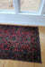 Vintage Rug: Pink & Blue - Diamonds & Rust