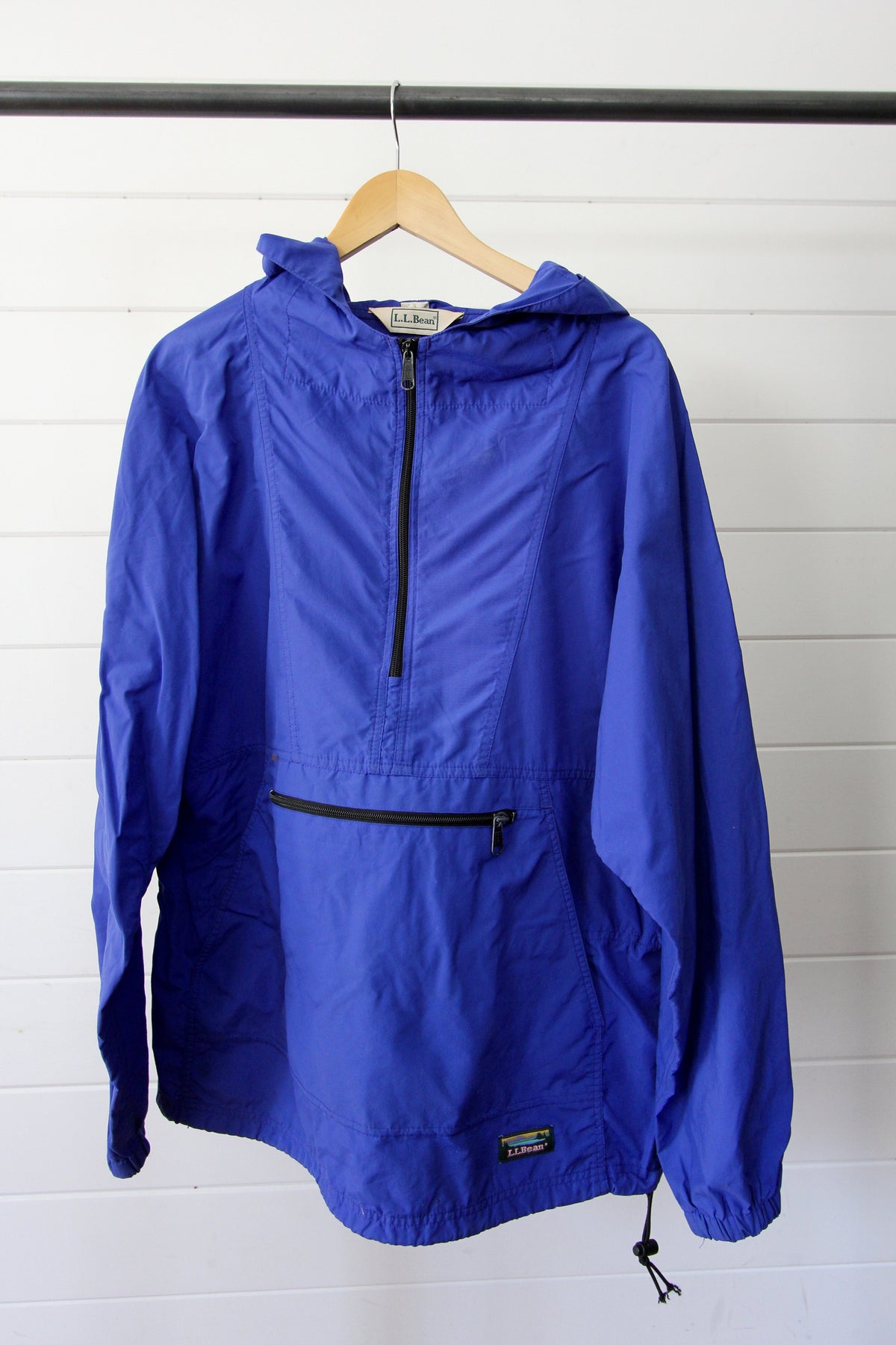 Vintage LL Bean Anorak Pullover - Diamonds & Rust