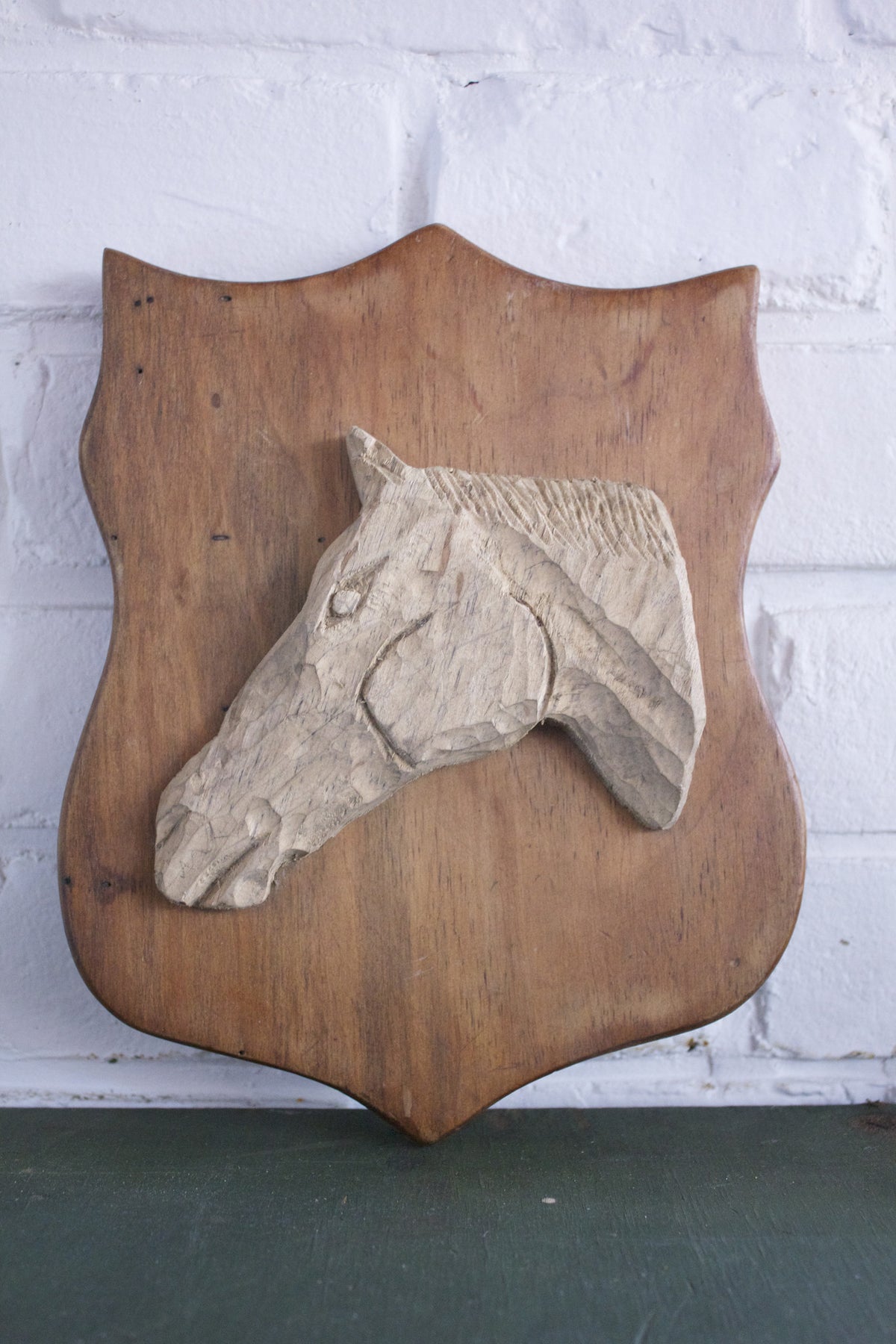 Vintage Horse Plaque