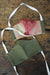 Army Green Face Mask - Floral Print - Diamonds & Rust