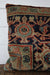 Vintage Rug Pillow - Diamonds & Rust