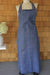 Vintage Denim Apron - Diamonds & Rust