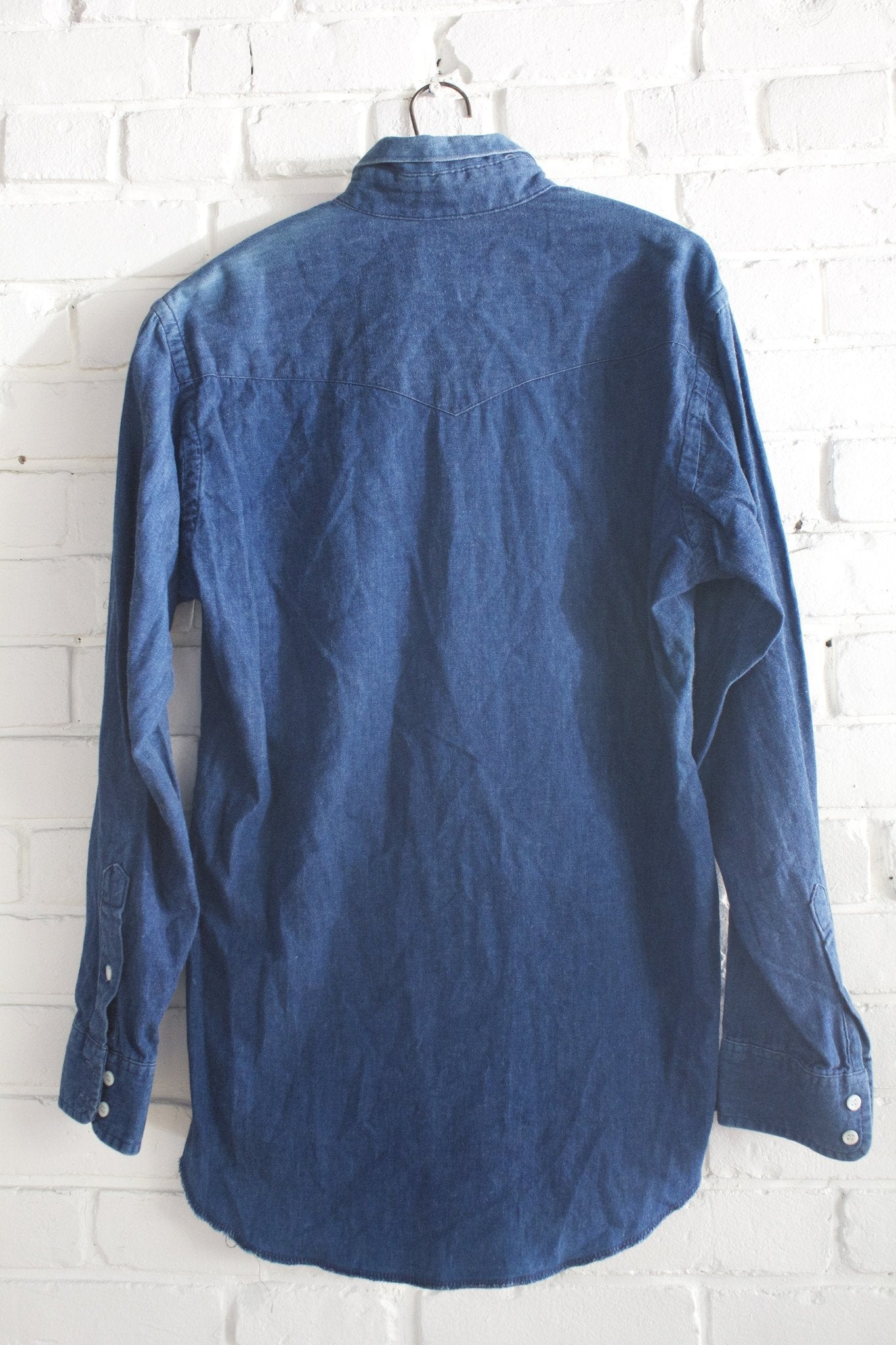 Vintage Wrangler Denim Shirt - Diamonds & Rust