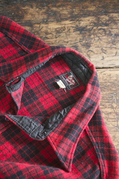1960s Woolrich Plaid Shirt - Diamonds & Rust
