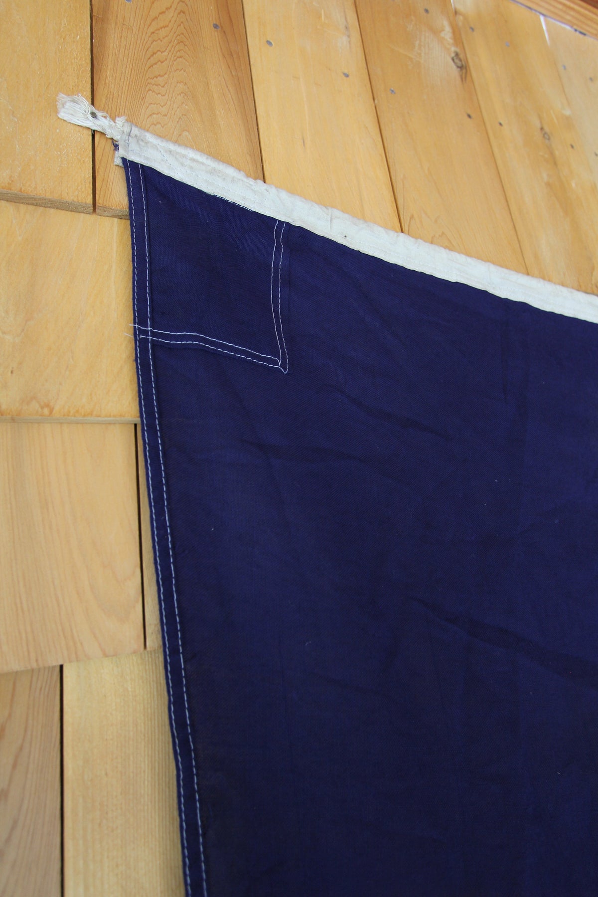 Huge Nautical Signal Flag - Diamonds & Rust