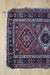 40s Persian Scatter Rug - Diamonds & Rust