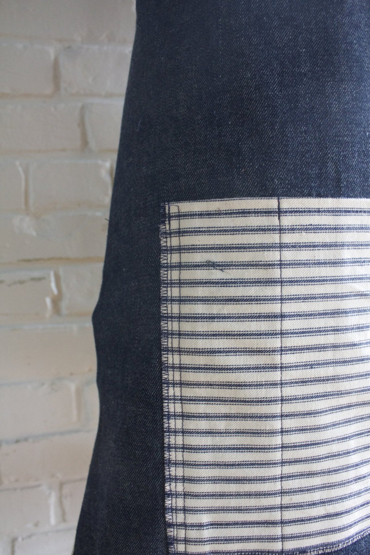 D&R Altered Denim Apron - Diamonds & Rust
