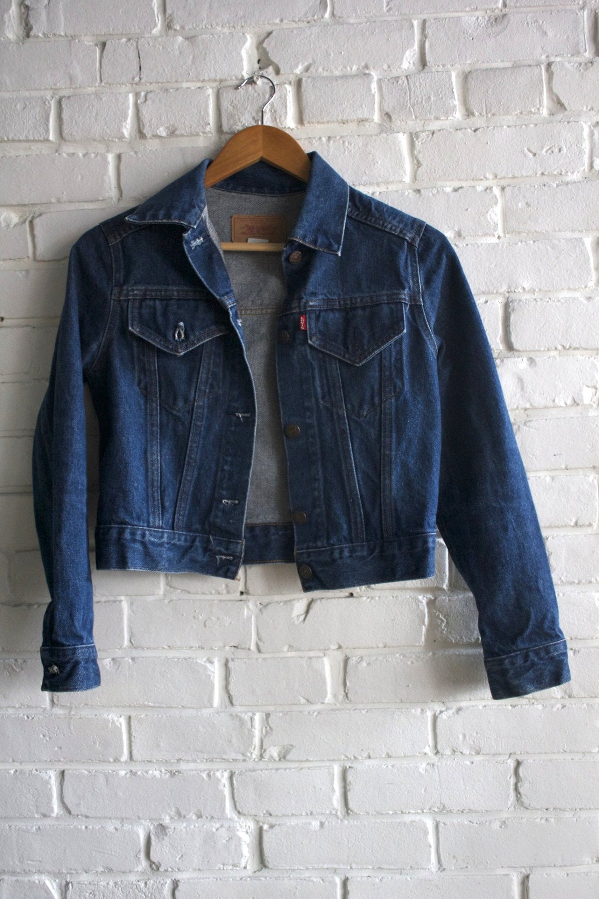 Remake & Vintage Menswear w/ Gold Choker, Patch Denim Jacket, Hand