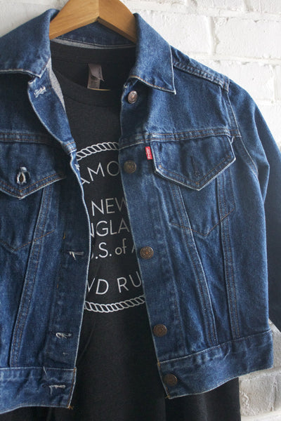 Vintage Levis Denim Jacket - Diamonds & Rust