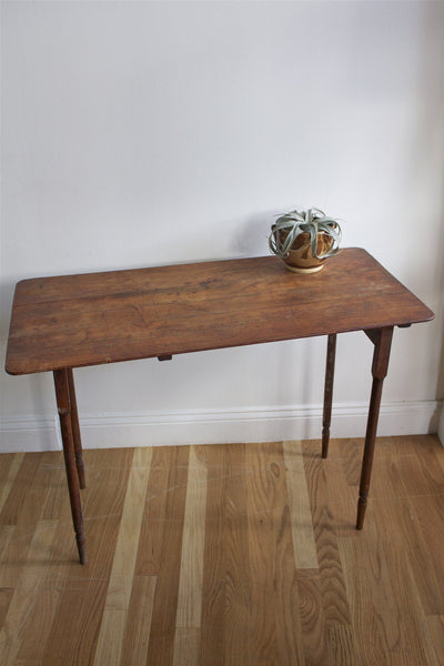Vintage Sewing Table - Diamonds & Rust