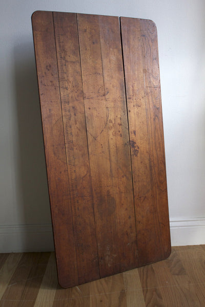 Vintage Sewing Table - Diamonds & Rust