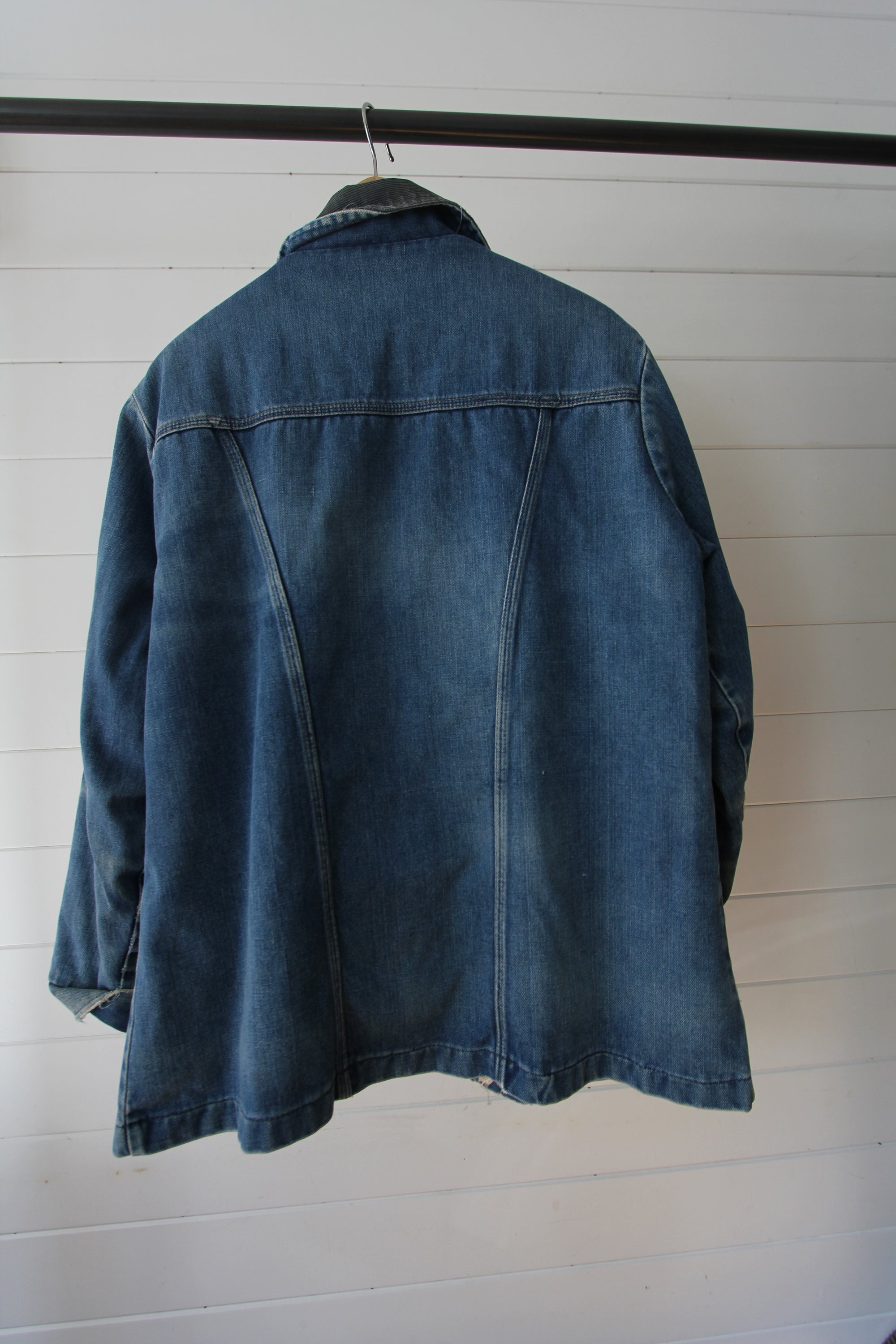 Vintage Wrangler Sherpa Lined Denim Coat