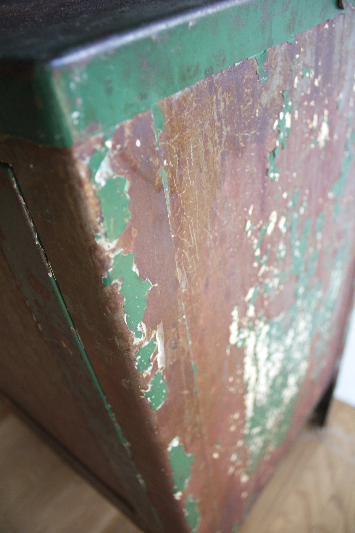 Antique Apothecary Display Cabinet - Diamonds & Rust