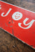 Vintage Toy 'n Joy Enamel Sign
