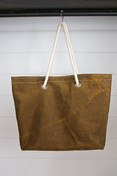 Simple Canvas Tote 01 - Diamonds & Rust