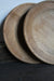 Pair of Vintage Wooden Plates