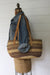 Vintage Sisal Bucket Bag - Diamonds & Rust