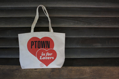 Diamonds and Rust "PTown is for Lovers" Tote Bag - Diamonds & Rust