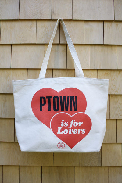 Diamonds and Rust "PTown is for Lovers" Tote Bag - Diamonds & Rust