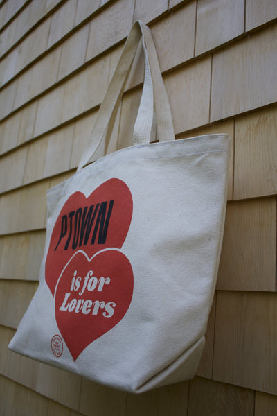 Diamonds and Rust "PTown is for Lovers" Tote Bag - Diamonds & Rust