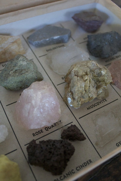 Rock and Mineral Collection - Diamonds & Rust