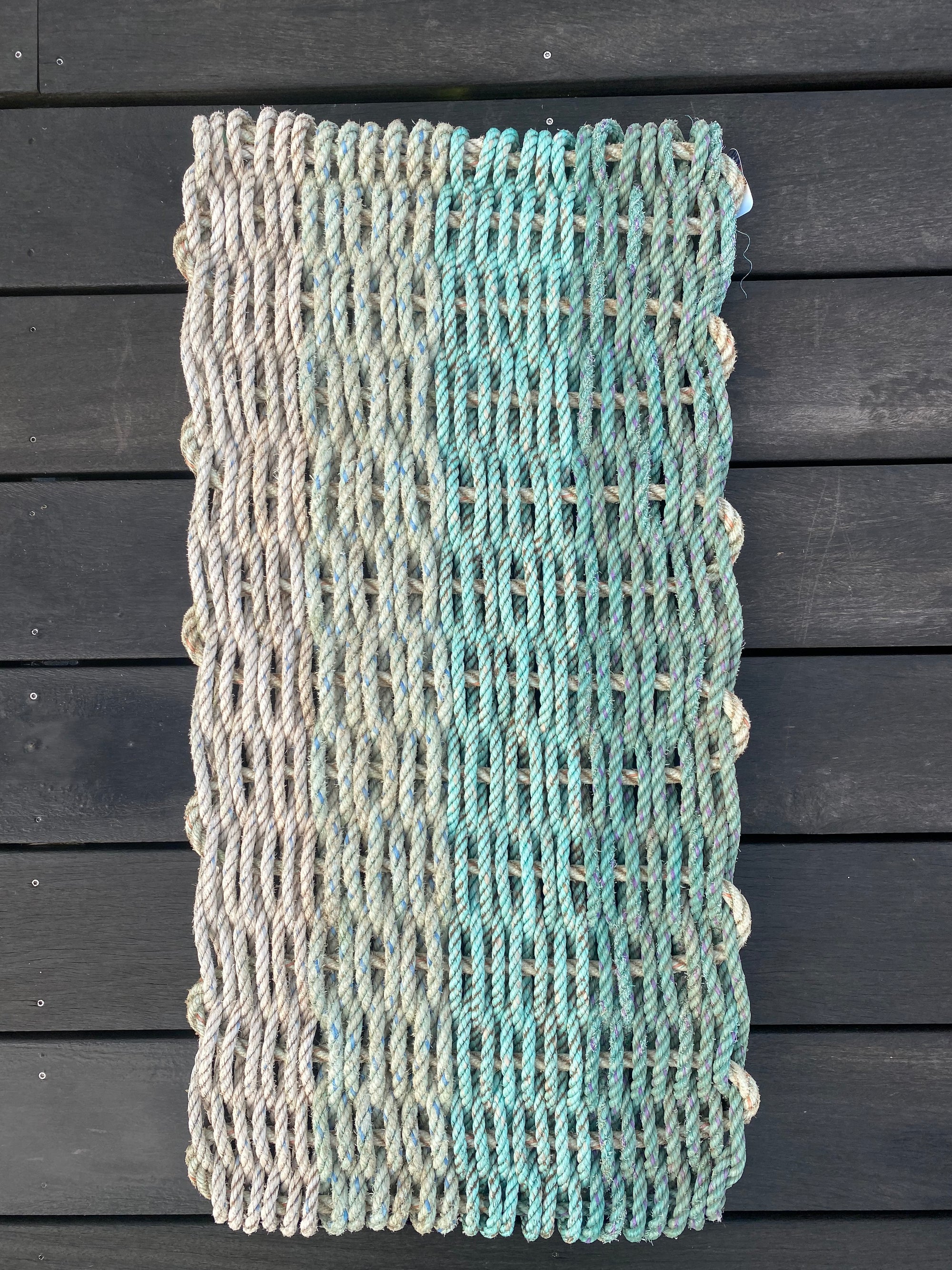 Recycled Lobster Rope Door Mat