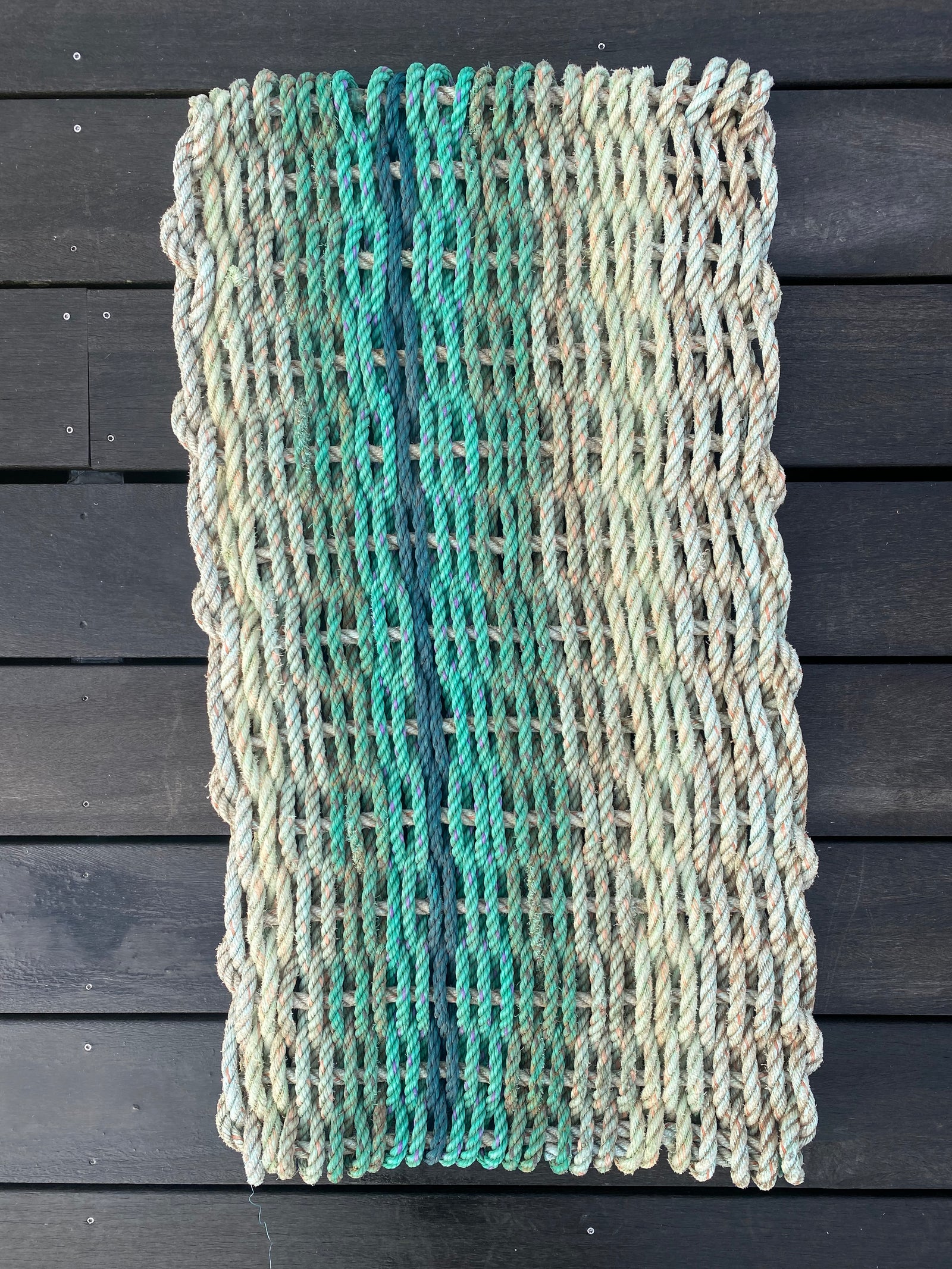 Recycled Lobster Rope Door Mat