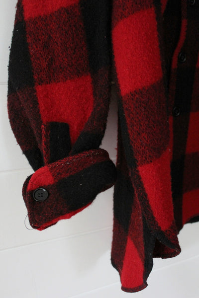 Vintage Woolrich Buffalo Plaid Jacket - Diamonds & Rust