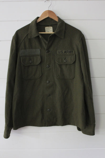 Vintage US Army Field Shirt - Diamonds & Rust