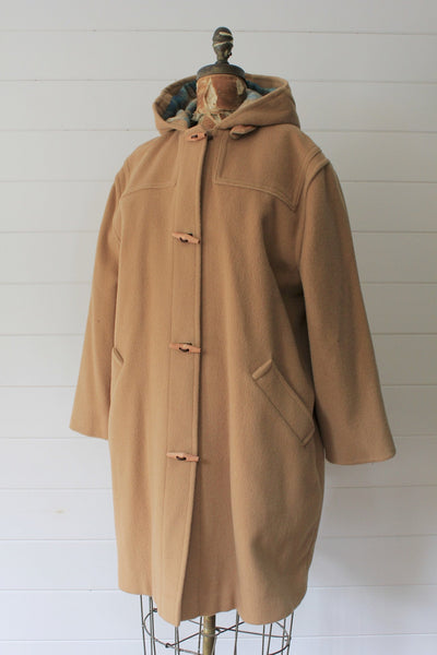 Vintage LL Bean Hooded Jacket - Diamonds & Rust