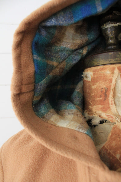 Vintage LL Bean Hooded Jacket - Diamonds & Rust