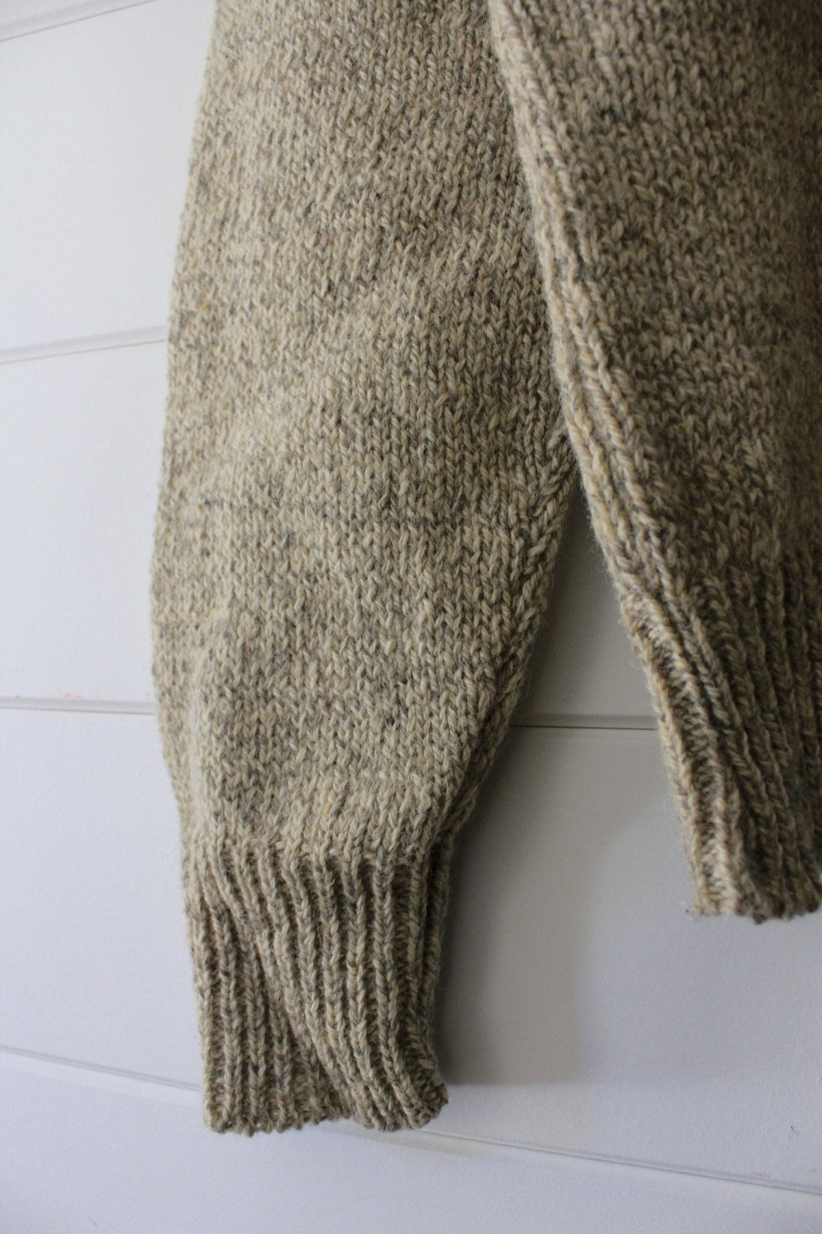 Vintage Wool Sweater - Diamonds & Rust