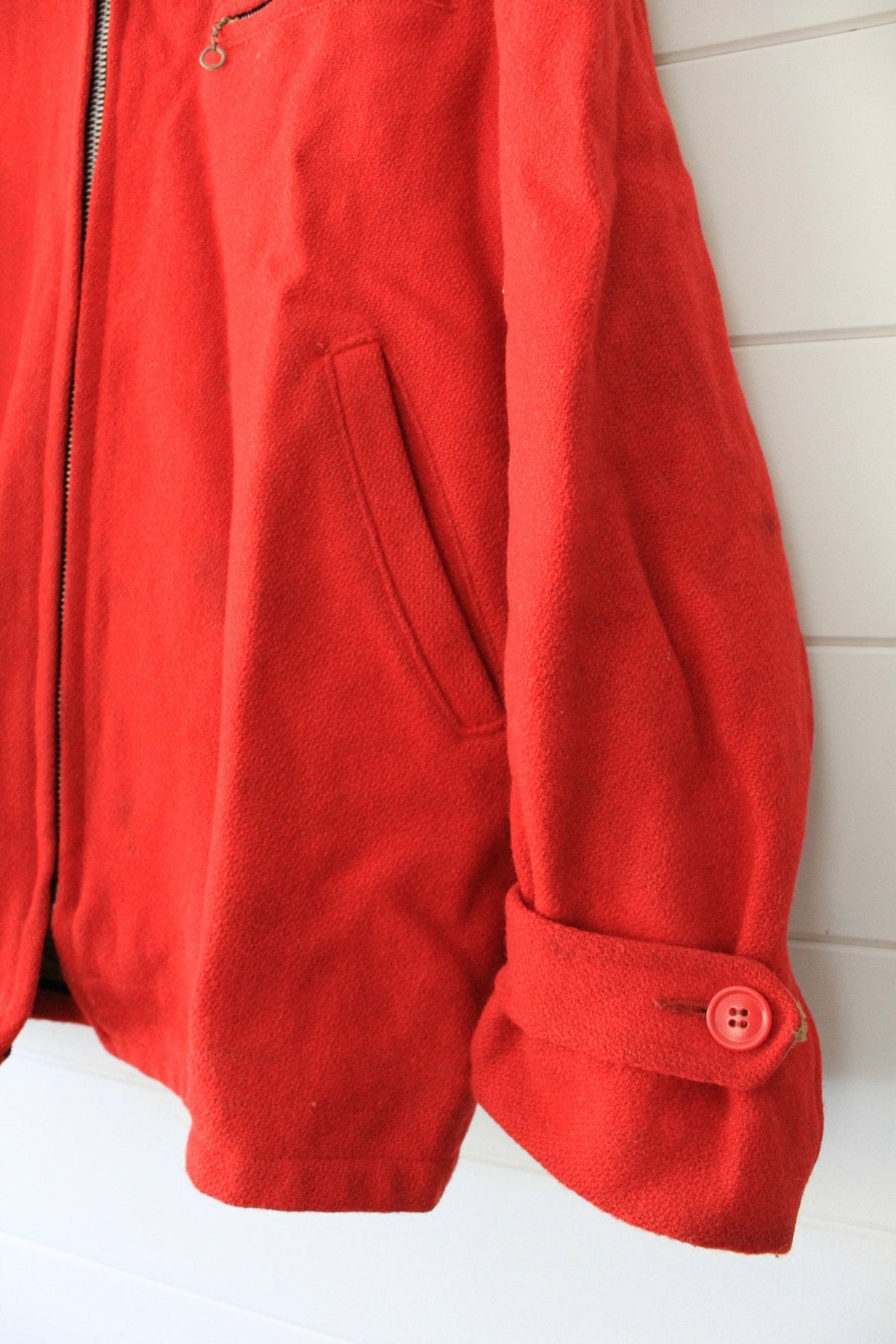 Vintage 1960s  Wool Jacket - Diamonds & Rust
