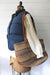 Vintage Sisal Bag - Diamonds & Rust