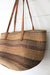 Vintage Sisal Bag - Diamonds & Rust