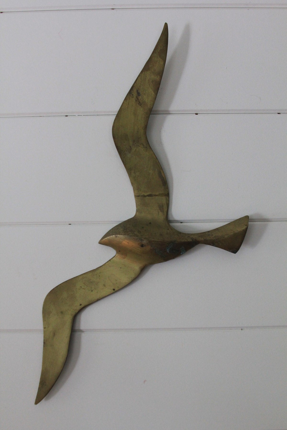 Mid Century Brass Seagulls - Diamonds & Rust