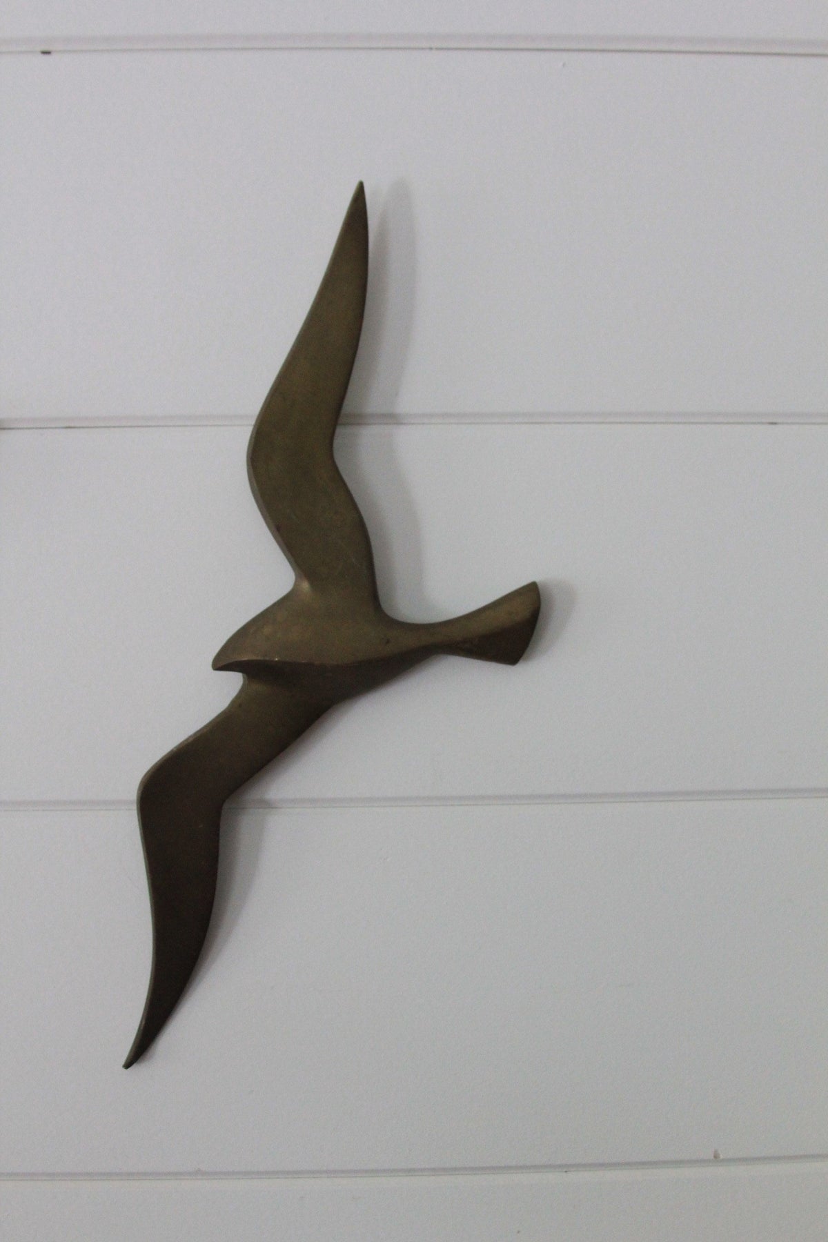 Mid Century Brass Seagulls - Diamonds & Rust