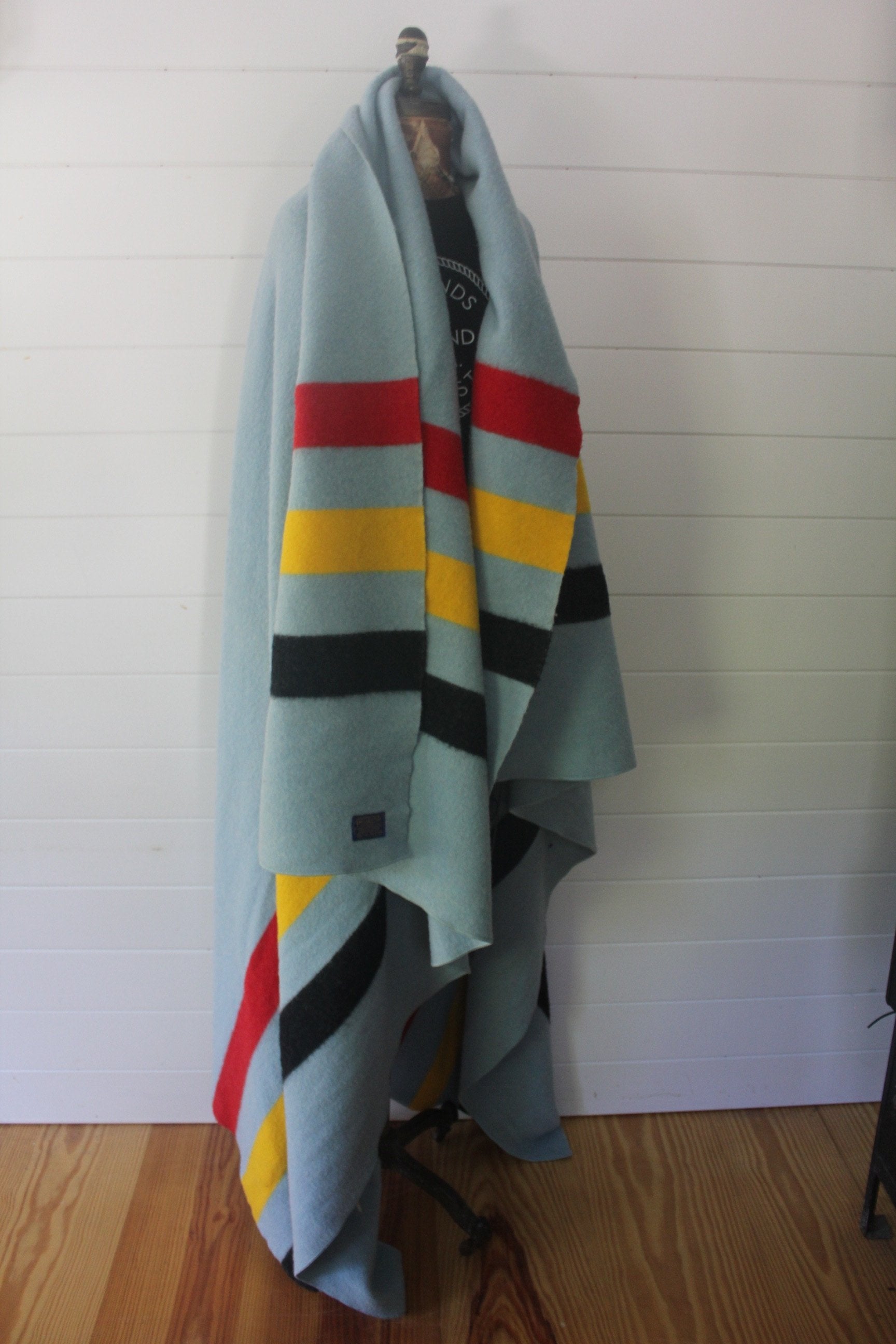 Vintage Pendleton Point Blanket - Diamonds & Rust