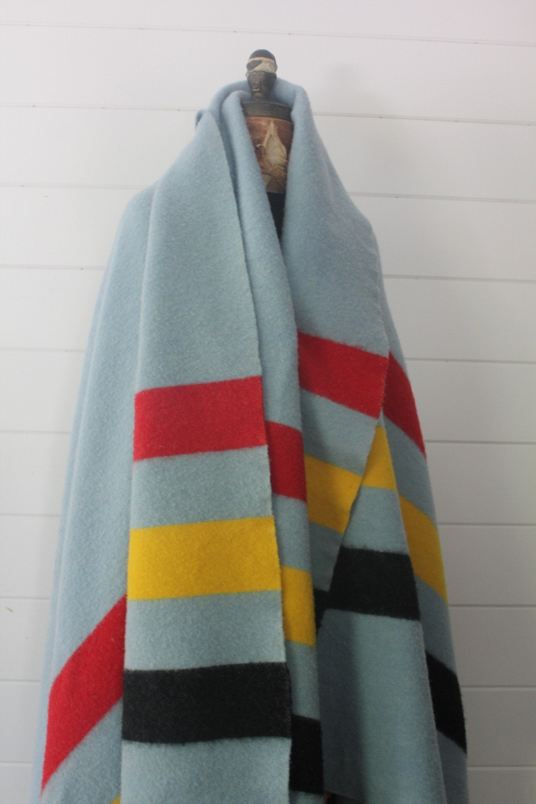 Vintage Pendleton Point Blanket - Diamonds & Rust