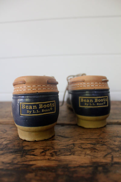 LL Bean Boots Rubber Moc - Diamonds & Rust