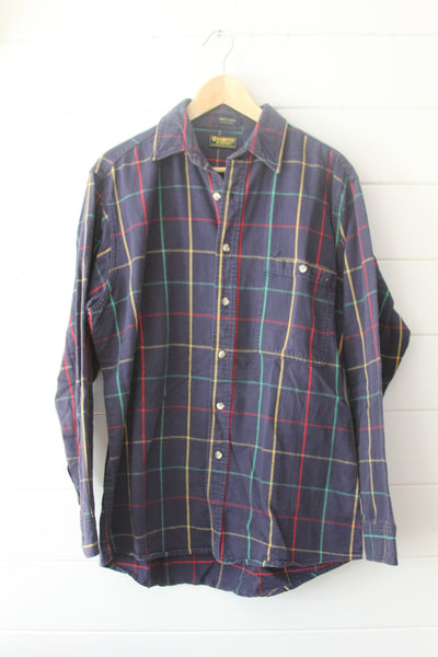Vintage Osh Kosh Flannel - Diamonds & Rust