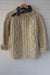 Vintage Fishermen's Sweater - Diamonds & Rust