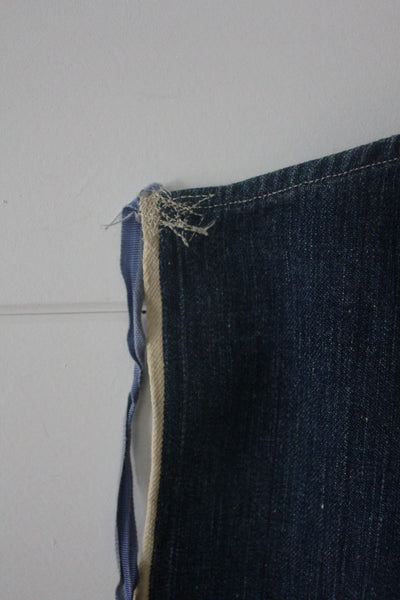 Handmade Selvedge Denim Apron - Diamonds & Rust